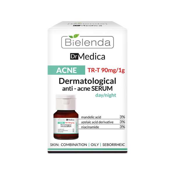 Bielenda Dr Medica Acne Dermatolgical akné elleni szérum nappalra és éjszakára - 30 ml