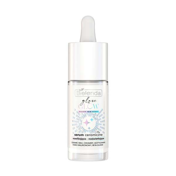 Bielenda Glaze & Glow hidratáló és ragyogásfokozó kerámiaszérum - 30 ml