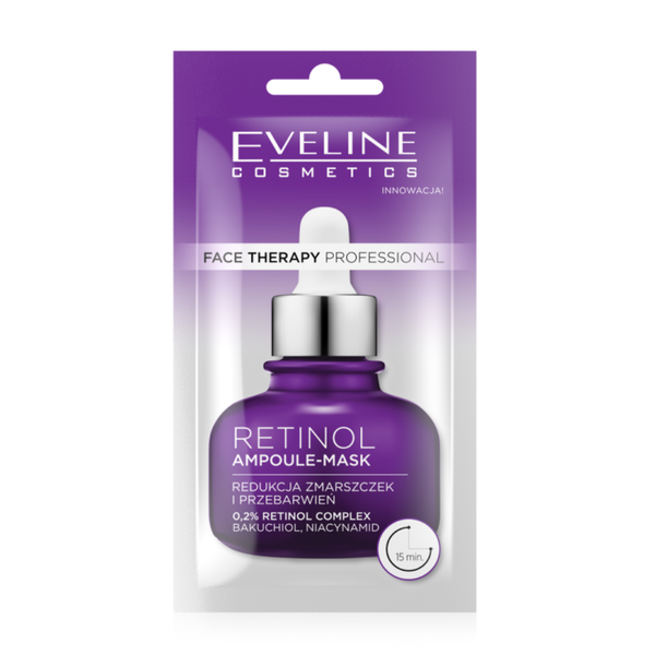 Eveline Face Therapy retinol ampulla maszk - 8 ml