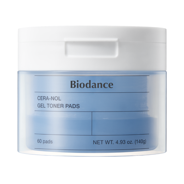 Biodance Cera-nol hidratáló és nyugtató tonikkal átitatott gélkorong - 60 db