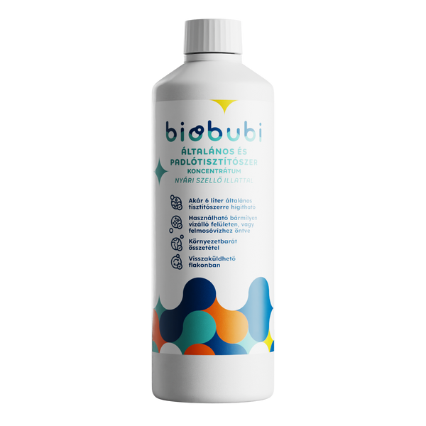 Biobubi általános és padlótisztítószer koncentrátum - 1 l