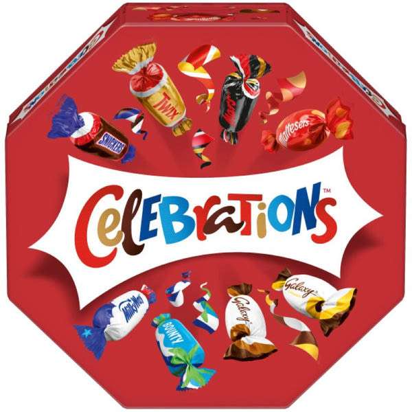 Celebrations csokoládé válogatás ünnepi doboz - 196 g