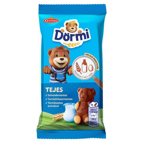 Dörmi piskóta tejkrémmel töltve - 30 g