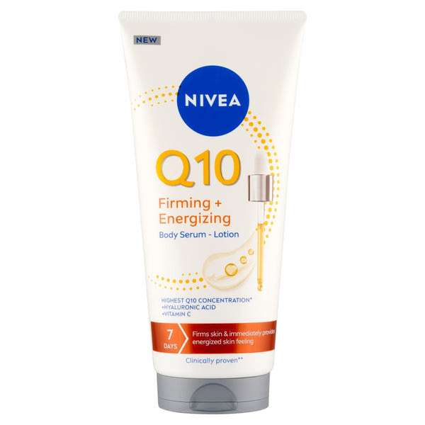 Nivea Q10 Firming + Energizing testápoló-szérum - 200 ml