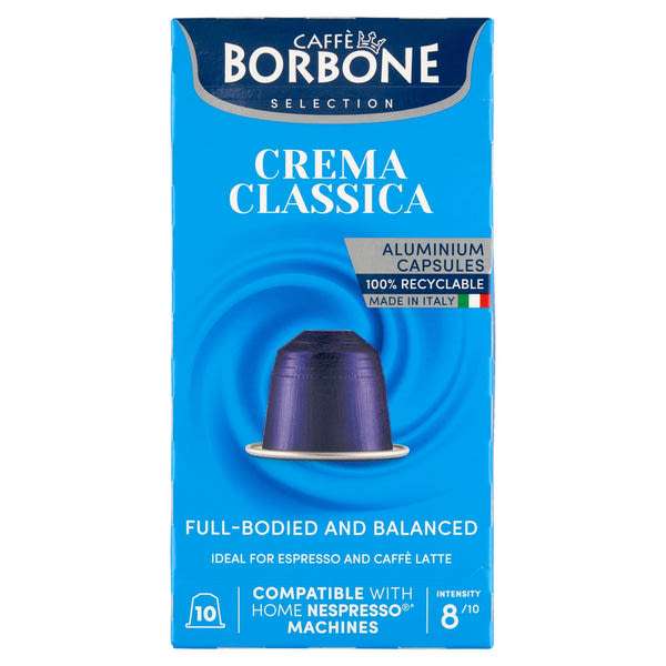 Caffe Borbone Crema Classica Nespresso kávékapszula - 10 db