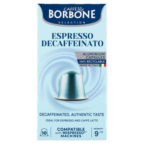 Caffe Borbone Decaffeinato koffeinmentes Nespresso kávékapszula - 10 db