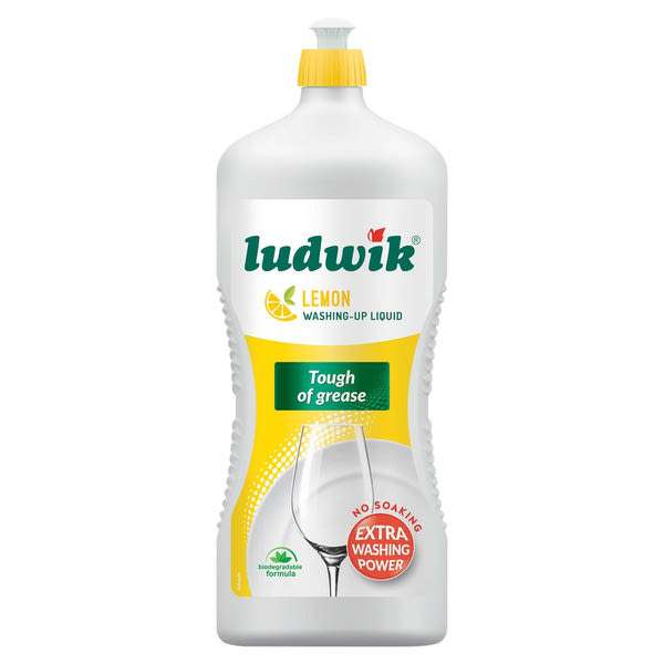Ludwik mosogatószer citrom illattal - 1350 ml