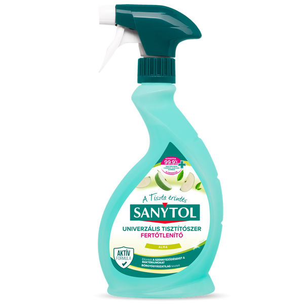 Sanytol univerzális fertőtlenítő spray alma illattal - 500 ml