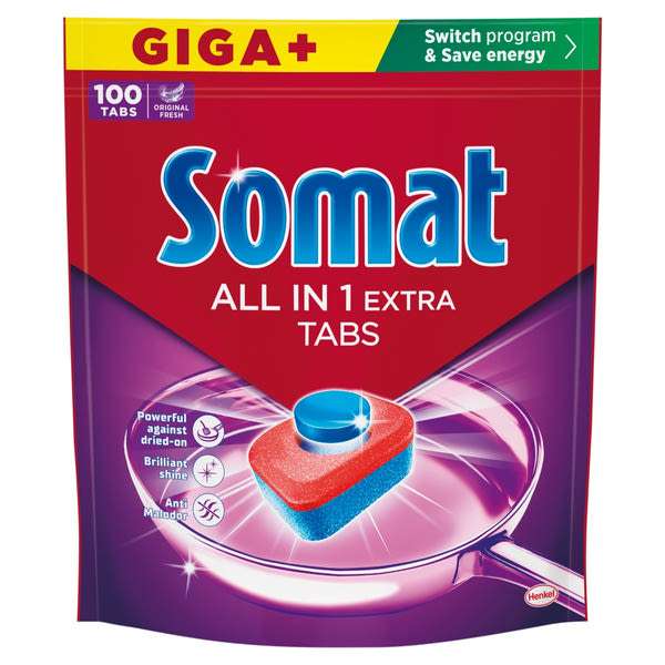 Somat All in 1 Extra mosogatógép tabletta - 100 db