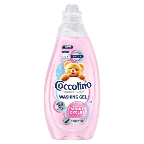Coccolino Sensitive folyékony mosószer 37 mosószer - 1480 ml