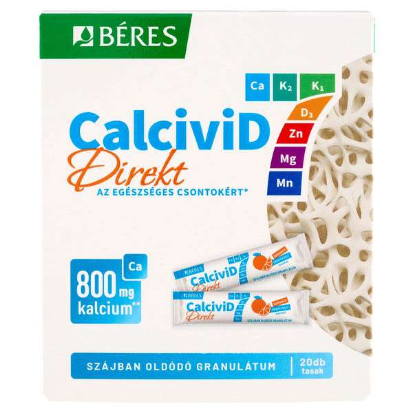 Béres CalciviD 7 Direkt granulátum - 20 db
