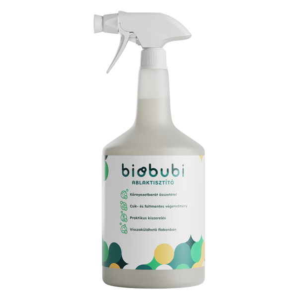Biobubi ablaktisztító spray - 750 ml