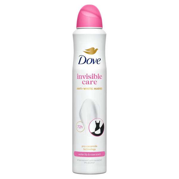 Dove Invisible Care deo spray - 200 ml
