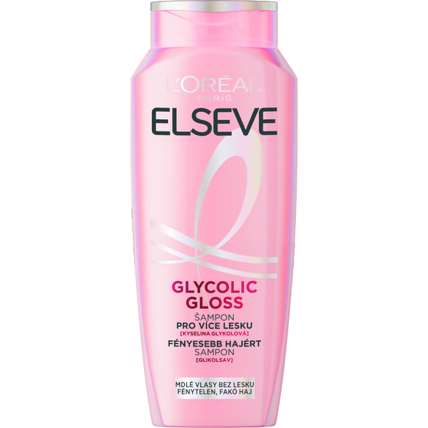 Elseve Glycolic Gloss sampon az azonnali fényességért - 400 ml
