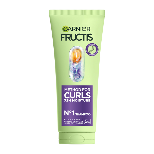 Garnier Fructis Curls Method sampon száraz, hullámos és göndör hajra - 200 ml