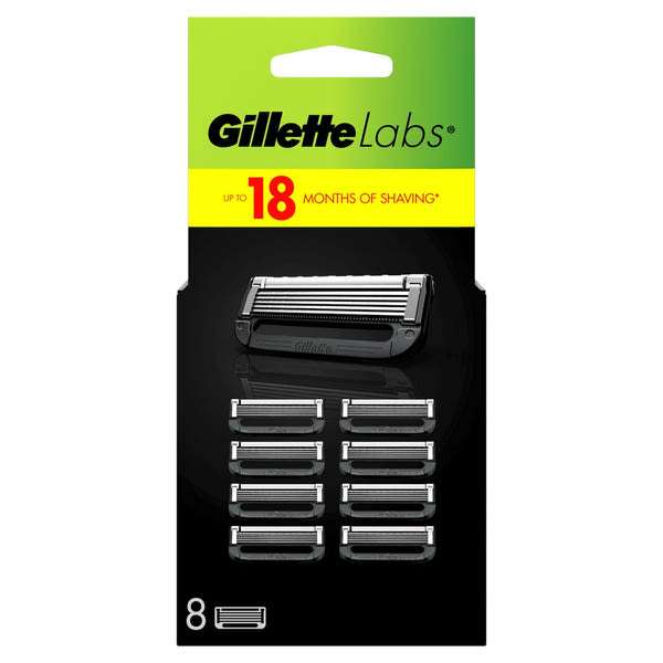 Gillette Labs borotvabetét 5 pengés - 8 db