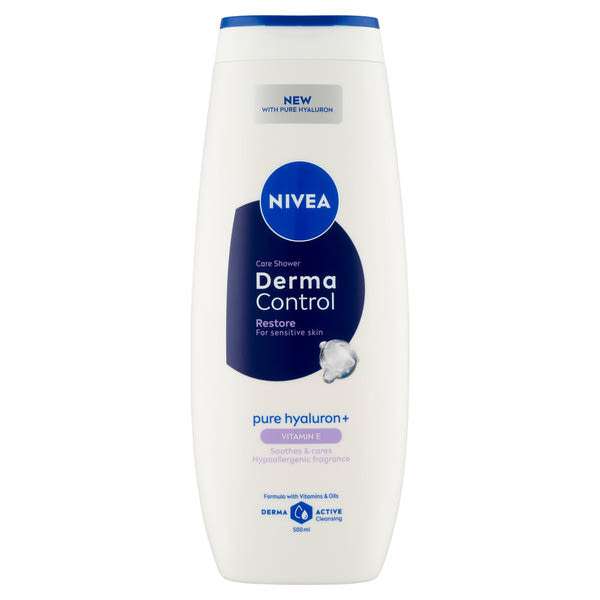 Nivea Derma Control Restore tusfürdő - 500 ml