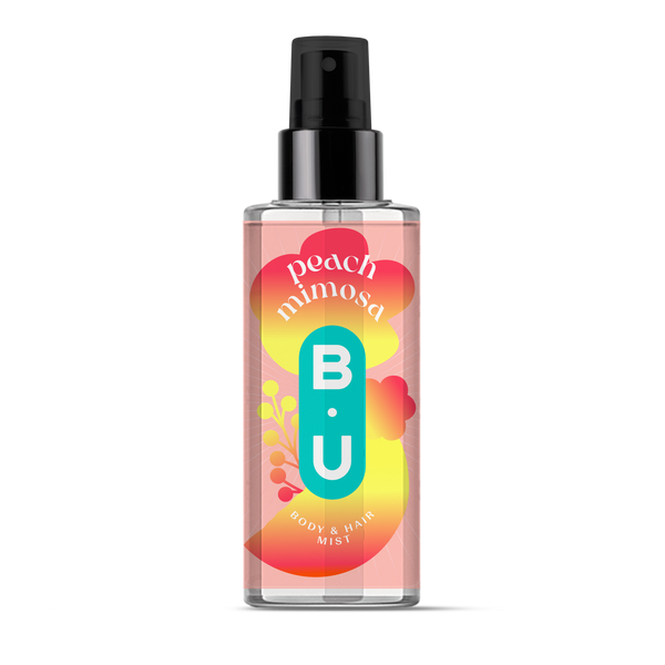 B.U Peach Mimosa test-és hajpermet - 200 ml