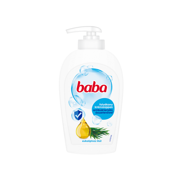 Baba folyékony krémszappan antibakteriális összetevővel - 250 ml