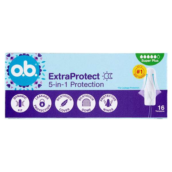 o.b. ExtraProtect Super Plus tampon - 16 db