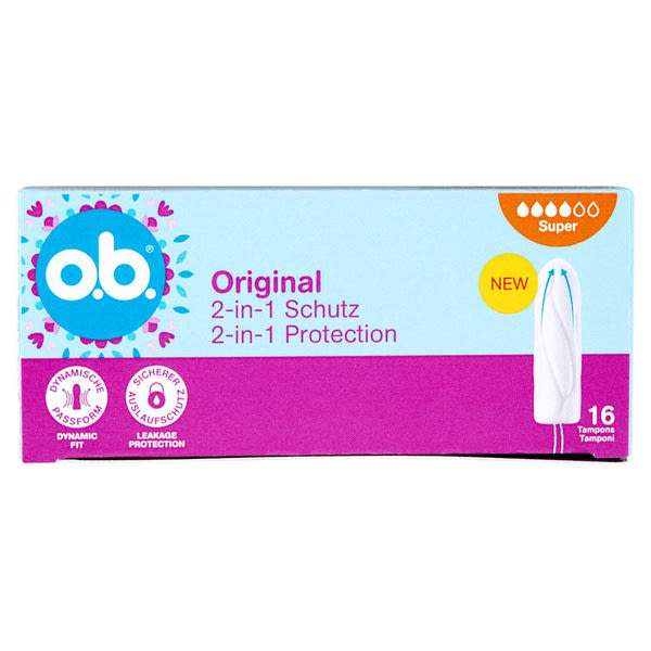 o.b. Original Super tampon - 16 db