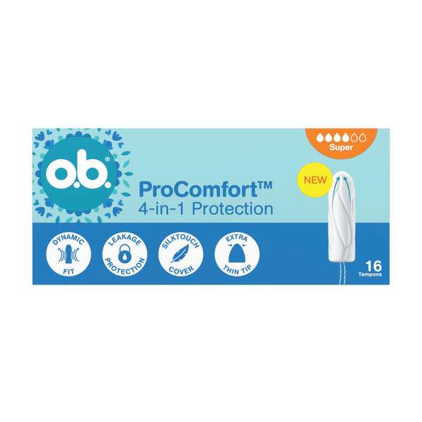 o.b. ProComfort Super tampon - 16 db