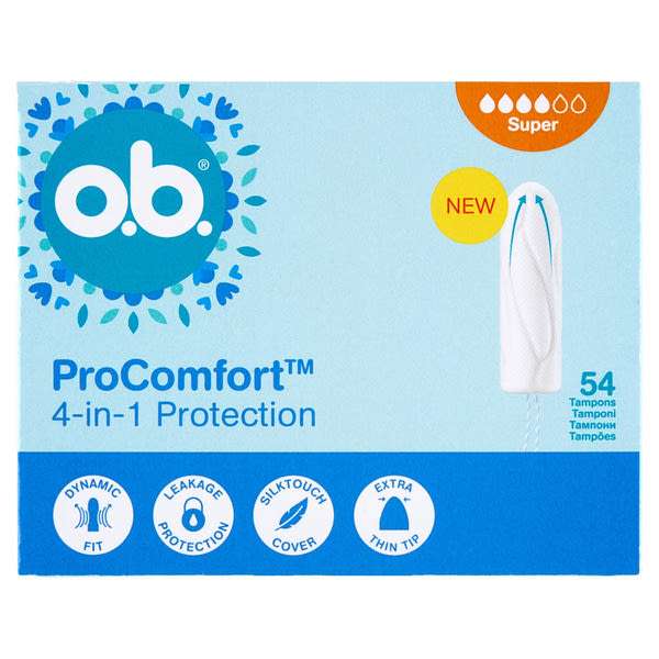o.b. ProComfort Super tampon - 54 db