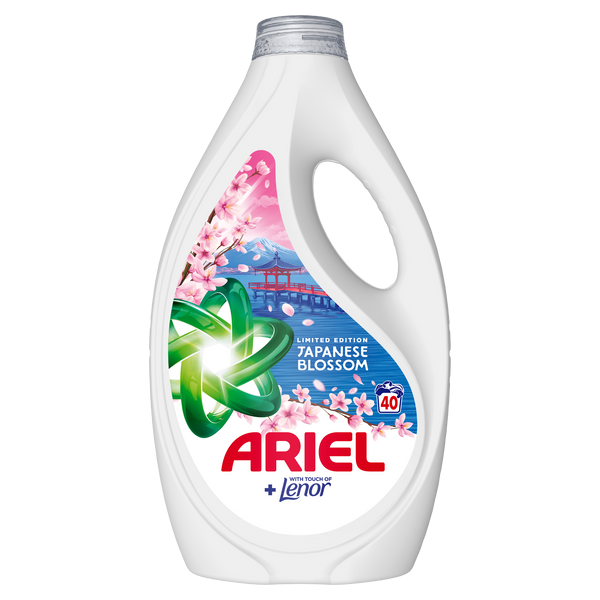 Ariel Japanese Blossom folyékony mosószer 40 mosás - 1800 ml