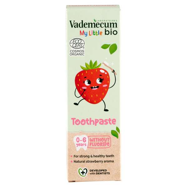 Vademecum My Little bio fluoridmentes fogkrém 0-tól 6 éves korig - 50 ml