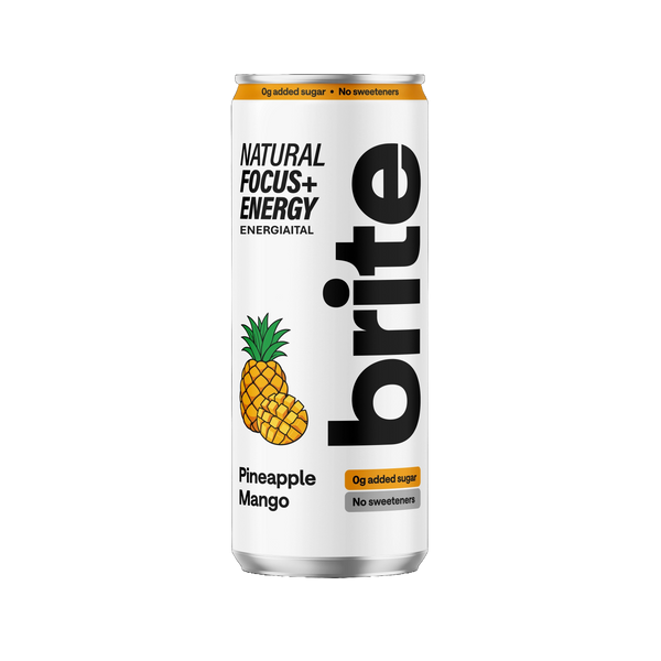 Brite Natural energiaital ananász és mangó ízesítéssel - 330 ml