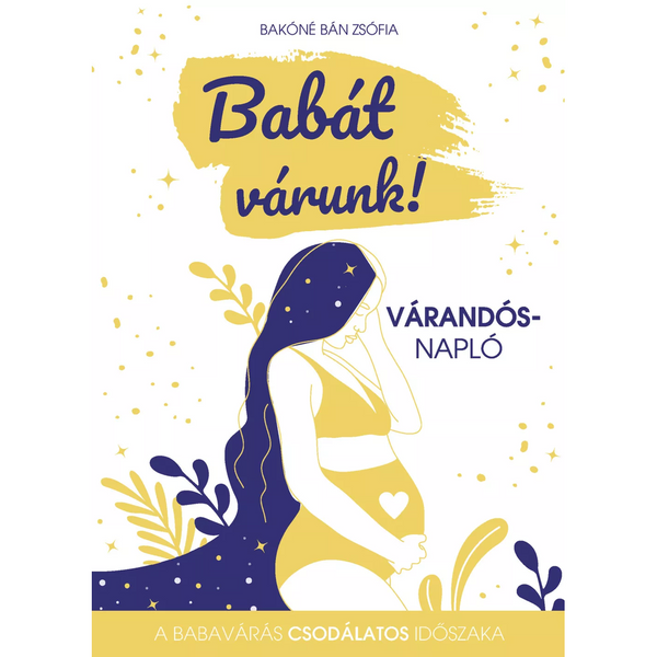 Babát várunk! várandós napló - 1 db