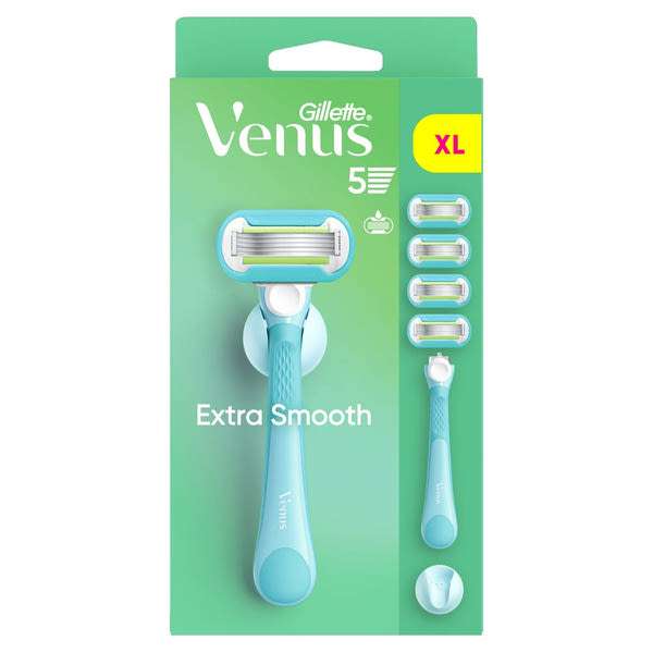 Gillette Venus Extra Smooth női borotvakészülék 4 db betéttel 5 pengés - 1 db