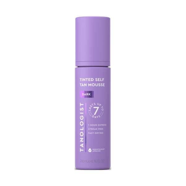 Tanologist Tinted Self Tan Mousse önbarnító hab /dark- 250 ml
