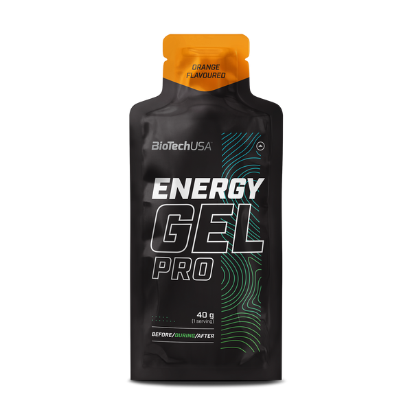 BioTechUSA Energy Gel pro étrend-kiegészítő gél narancs ízben - 40 g