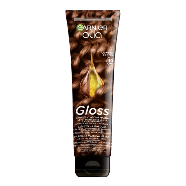 Garnier Olia Gloss színező hajpakolás /Cowboy Copper - 150 ml