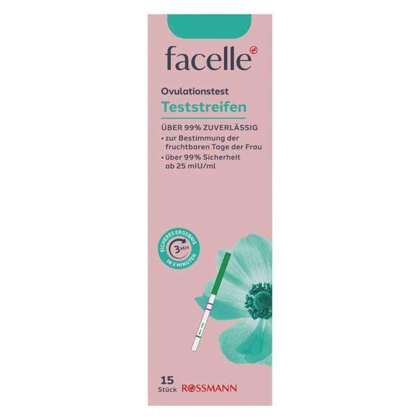 Facelle ovulációs tesztcsík - 15 db