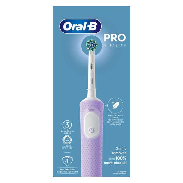 Oral-B Vitality Pro elektromos fogkefe /lila - 1 db