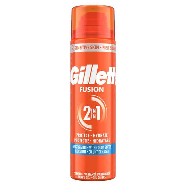 Gillette Fusion Moisturising borotvazselé - 200ml