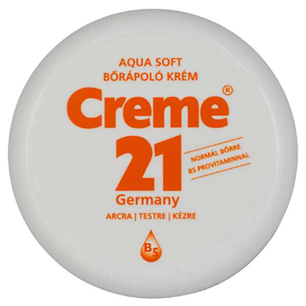 Creme 21 Aqua Soft bőrápoló krém B5 provitaminnal - 150 ml