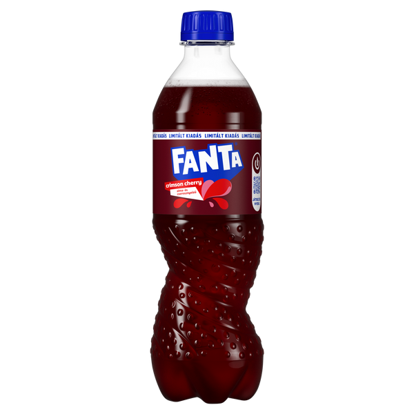 Fanta energiaszegény alma- és cseresznyeízű szénsavas üdítőital cukorral és édesítőszerekkel - 500 ml