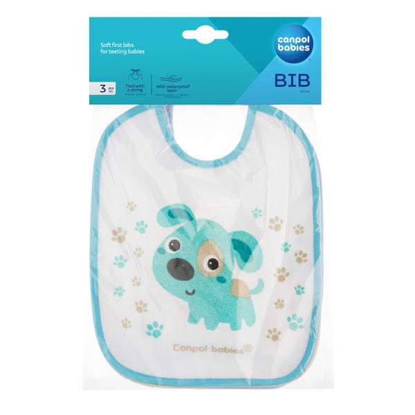 Canpol babies Bunny&Company frotír előke szett - 3 db