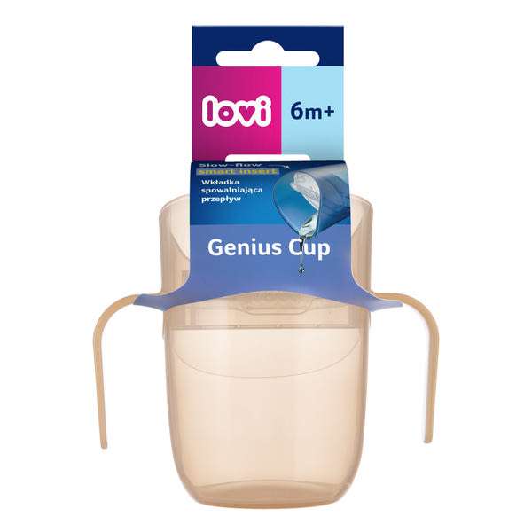 Lovi Genius itatópohár 150 ml /bézs - 1 db