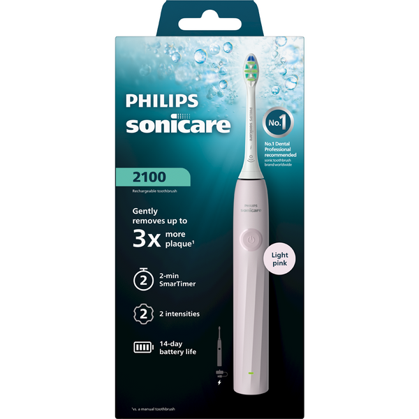 Philips Sonicare Series 2100 szónikus elektromos fogkefe /rózsaszín - 1 db
