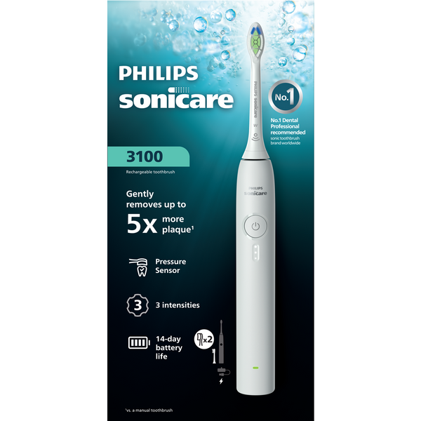 Philips Sonicare Series 3100 szónikus elektromos fogkefe /fehér - 1 db