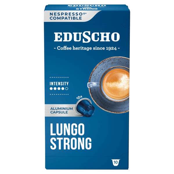 Eduscho Lungo Strong Nespresso kompatibilis kávékapszula - 10 db