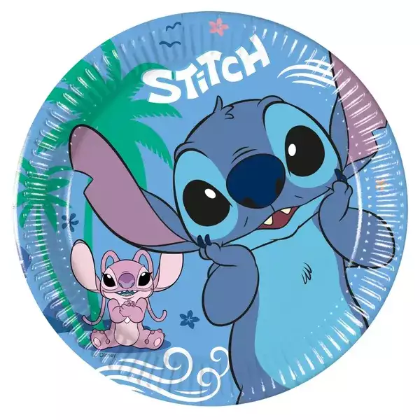 Disney Lilo és Stitch A csillagkutya Angel papírtányér 8 db 20 cm - 1 db