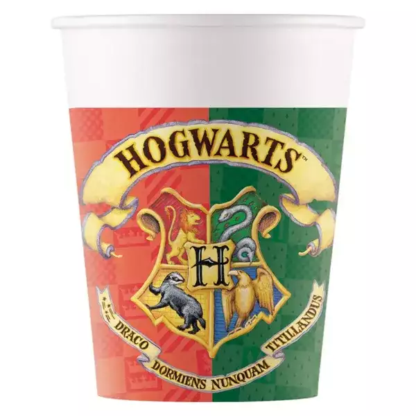 Harry Potter Hogwarts Houses papír pohár szett 8 db 200 ml - 1 db