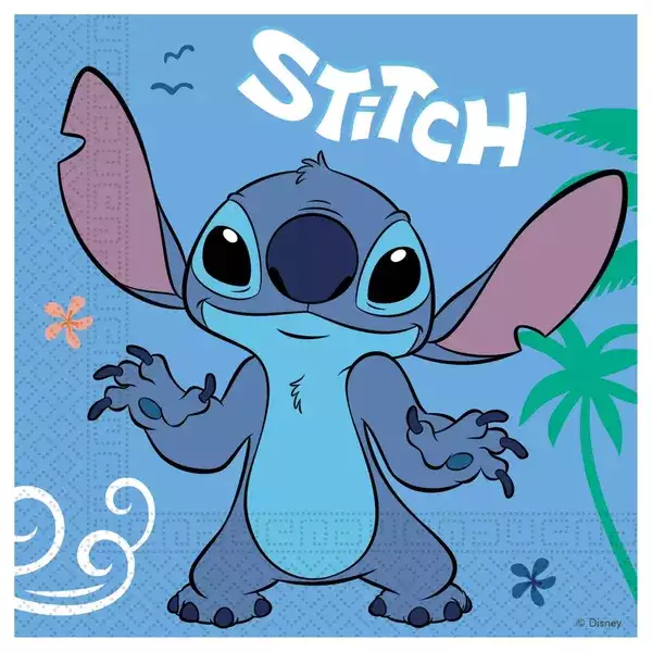 Disney Lilo és Stitch A csillagkutya Angel szalvéta 20 db 33x33 cm - 1 db