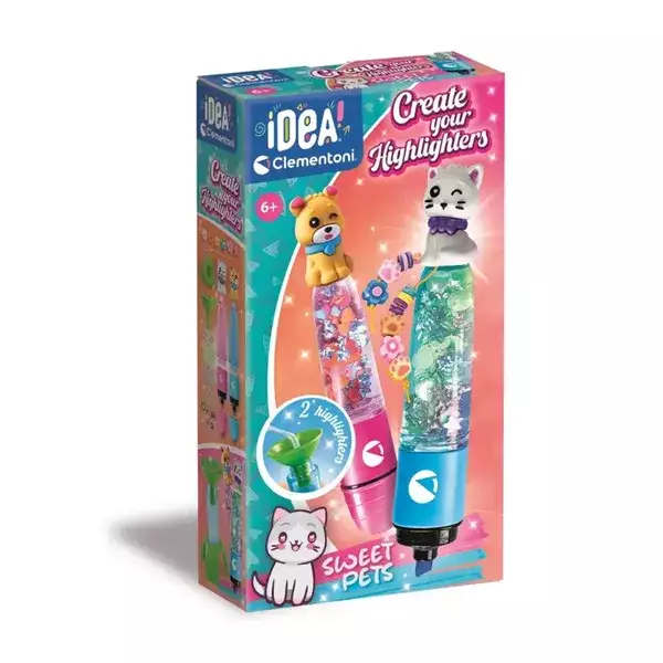 Clementoni Sweet Pets szövegkiemelő készítő készlet - 1 db