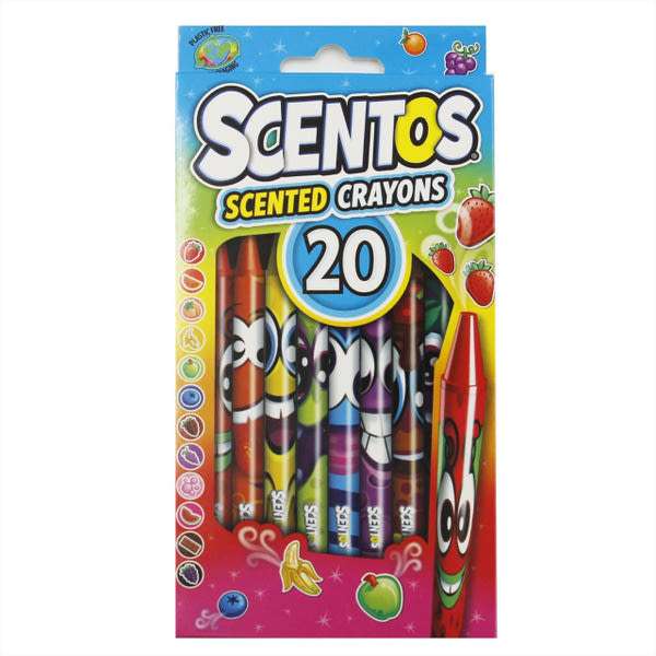 Scentos illatos zsírkréta 20 db-os szettben - 1 db